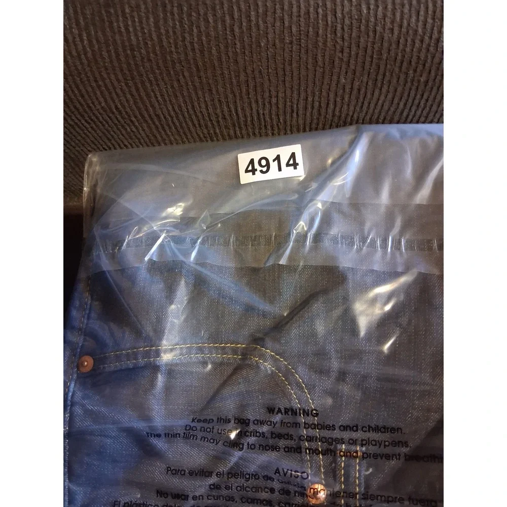 Levis 569 Loose Straight Fit Mens Jeans Dark‎ Wash Indigo W40 L32 00569-0127